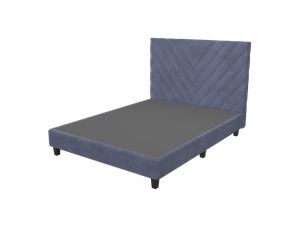 Cama Chaide Paris 2 Plz Azul