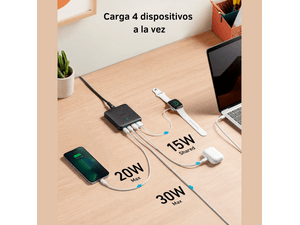 Cargador Anker 543 Negro