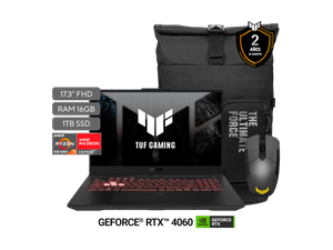 Laptop Asus R7 7435Hs Asus Tuf Gaming A17 Fa707Nvr-Hx052 17.3" | 16GB/1TB