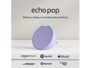 Parlante Smart Amazon Echo Pop B09Zxjdsl5 Lavanda