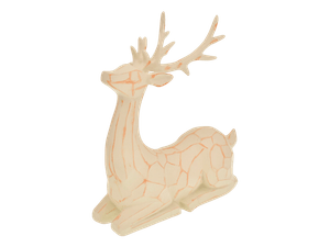 Adorno Nav.Dec Reno Resina Tg607255 Blanco