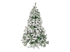 Árbol de Navidad Alaska Frondoso 6Pies Blanco