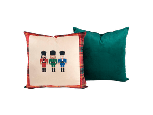 Setx2 Cojín Encanto Navideño 3 Cascanueces 40X40