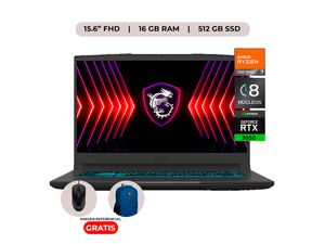 Laptop Msi R7 7735Hs Msilathina15B7Uc 15.6" | 16/512GB