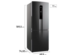 Refrigeradora Bottom Freezer Electrolux Ib7B 490 Litros