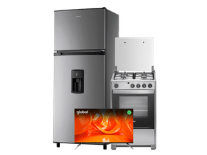 Refrigeradora Ri Top Mount Global Rg-13Nf Steel 280 Litros