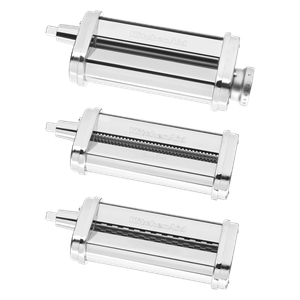 Set Rodillos Para Pastas Kitchenaid Ksmpra Plateado