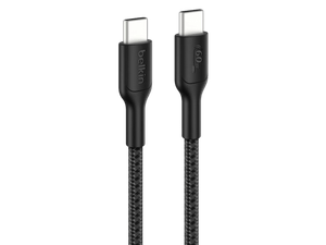 Cable Trenzado Belkin C A C 60W 2M Negro